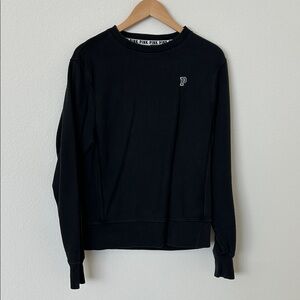 Victoria’s Secret Pink Simple Black Crewneck Sweater